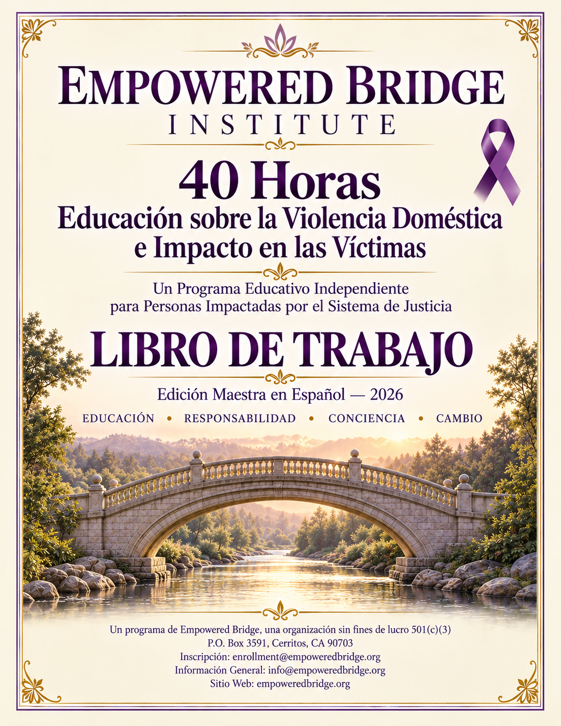 Impacto en las Víctimas · Español workbook cover